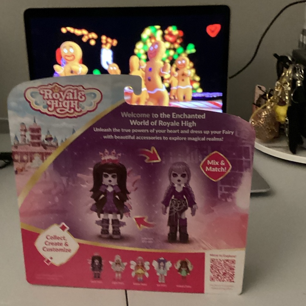 Royal High Dark Fairy Doll - Purple and Black - Picture 2 of 4